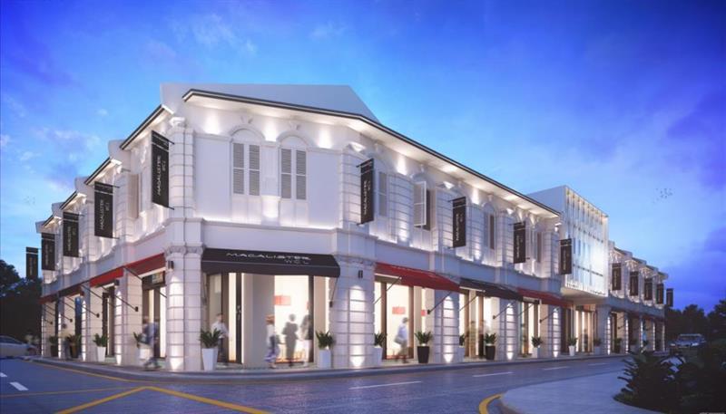 Macalister Hotel Managed By The Ascott Limited George Town Dış mekan fotoğraf